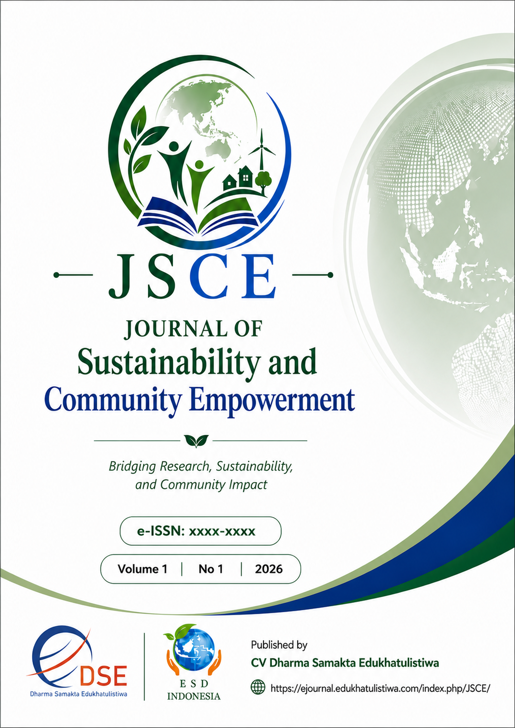 					View Vol. 1 No. 1 (2026): Journal of Sustainability and Community Empowerment
				
